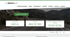Desktop Screenshot of botrafikkskole.com